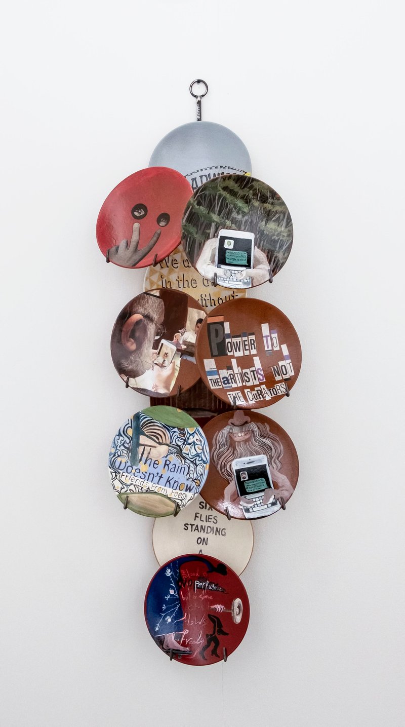 Rokni Haerizadeh, Tilting the plates: Alluvium, 2020