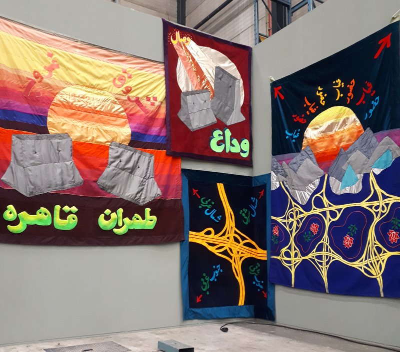 Golrokh Nafisi, Continues Cities - Rotterdam, 2019
