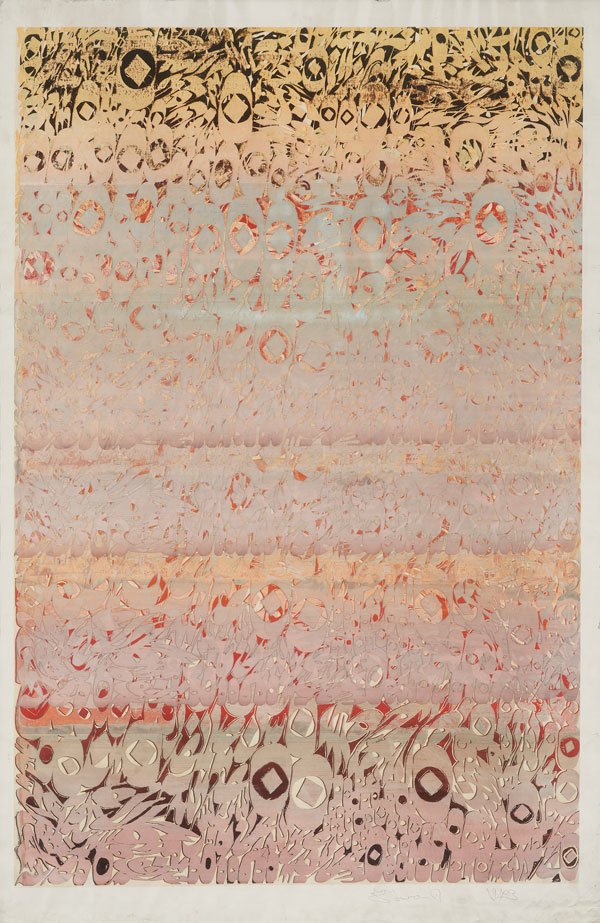 Charles Hossein Zenderoudi, Untitled, 1973