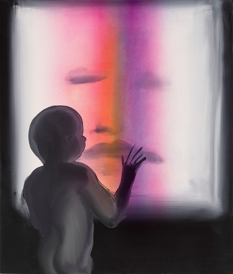 Tala Madani, Face Time, 2018