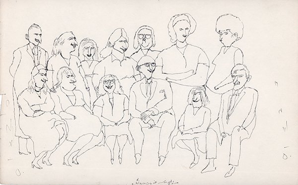 Ardeshir Mohassess, Untitled, 1972