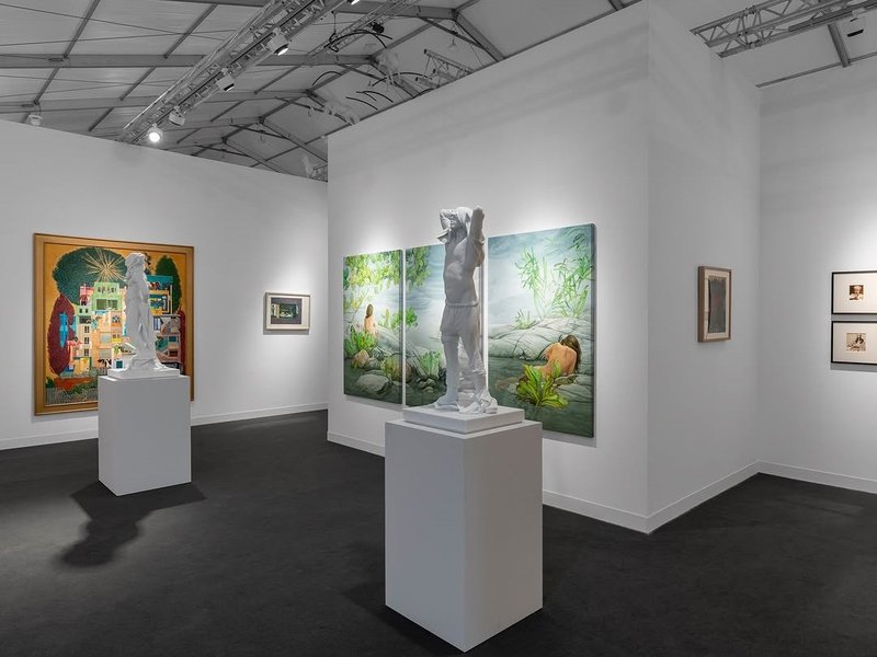 Installation view.