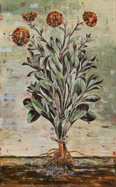 Nikzad Nodjoumi, The Famaller, Double Marigold, 2018
