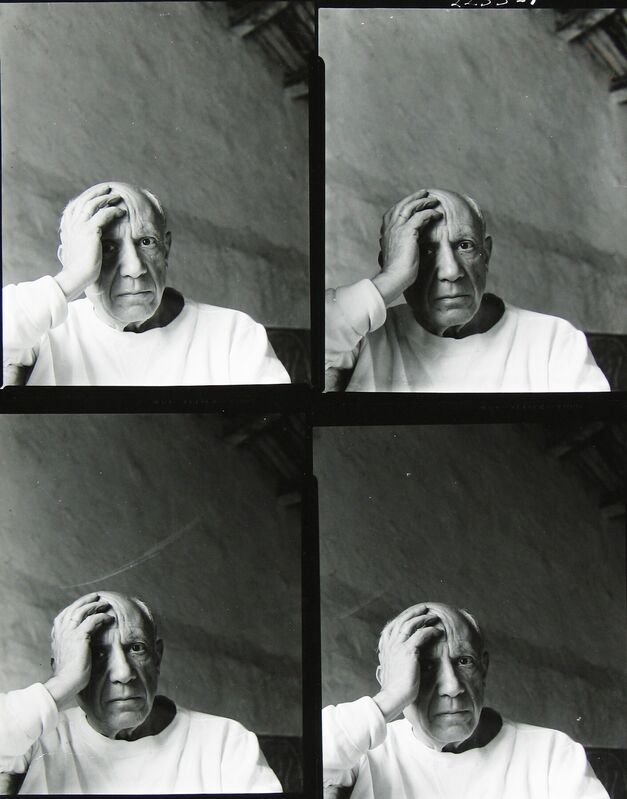 Arnold Newman, Pablo Picasso, Vallauris, France, 1954