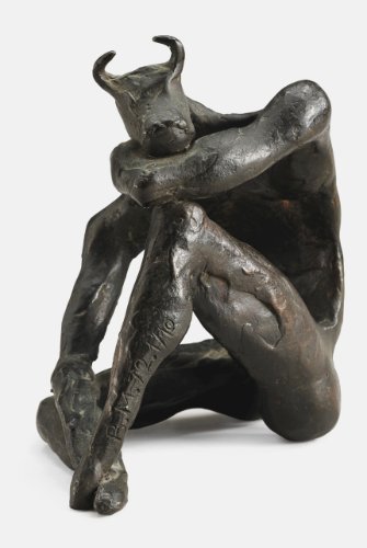 Bahman Mohassess, Sitting Minotaur, 1972
