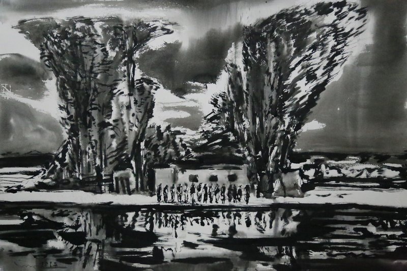 Ghader Mansouri, Untitled, 2023