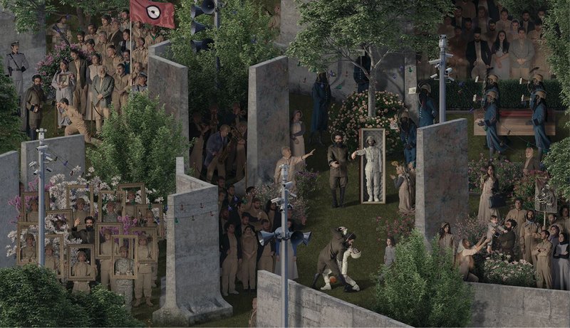 Siamak Filizadeh, Raising of Lazarus, 2021