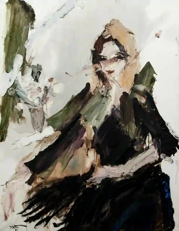 Manoucher Yektai, Pat 3, 1961