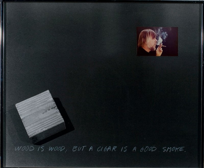 John Baldessari, Cigarette smoke is good