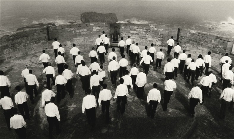 Shirin Neshat, Rapture, (Men), 1999