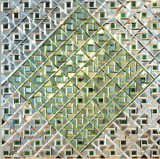Monir Shahroudy Farmanfarmaian, Geometry of Hope, 1975