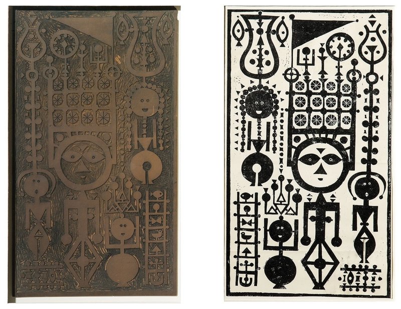 Mansour Ghandriz, Untitled, 1960