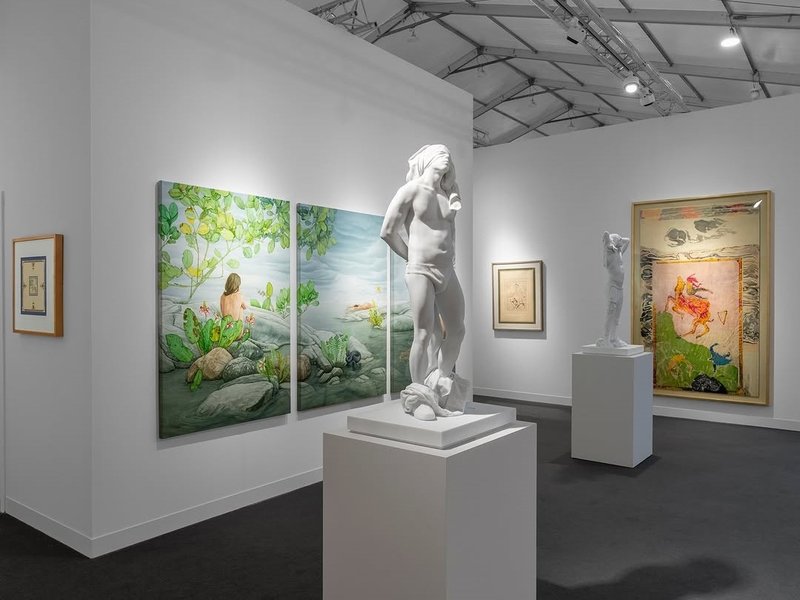 Installation view.