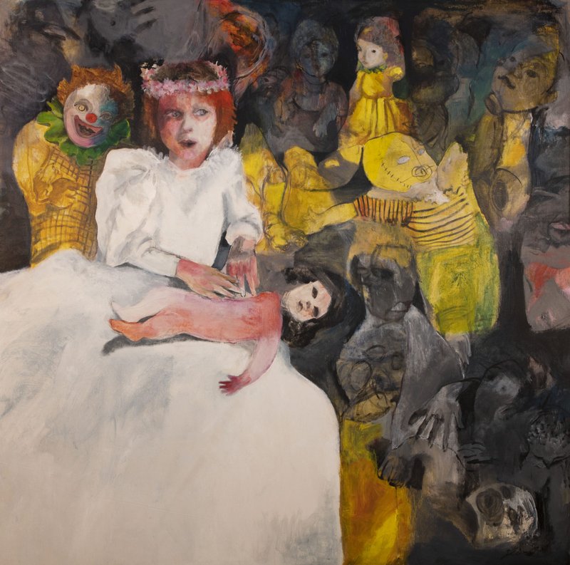 Zahra Zeinali, La Fille aux Cheveux Noirs, 2022