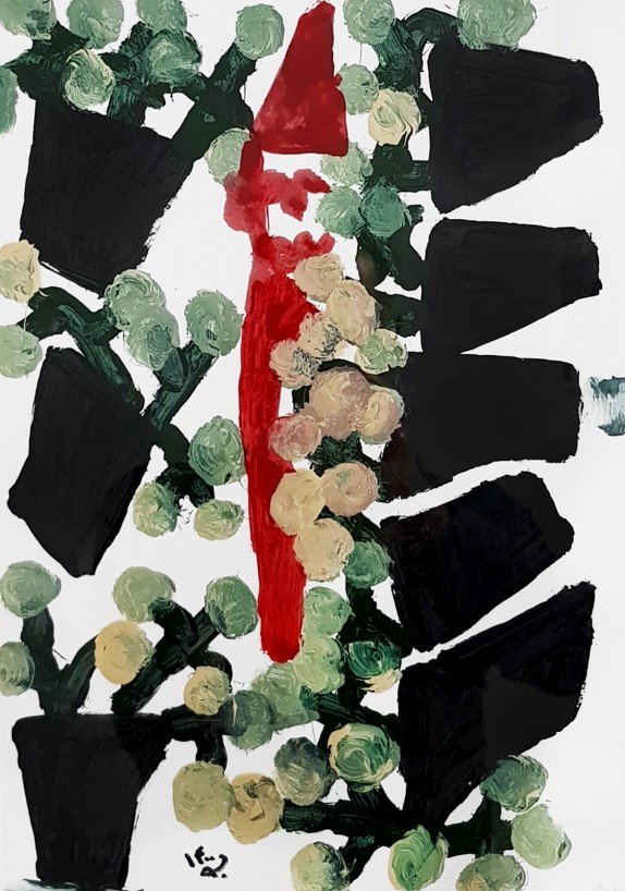 Jamshid Aminfar, Untitled, 2022
