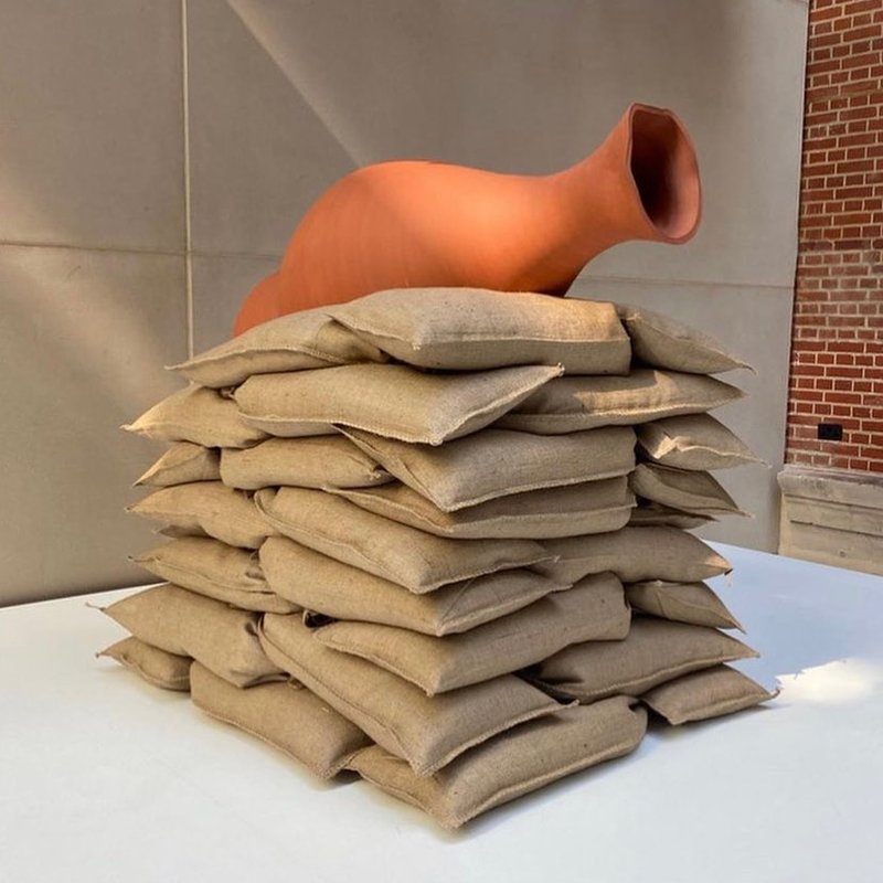 Babak Golkar, Scream pot, 2014