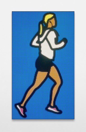 Julian Opie, Flight Attendant, 2015