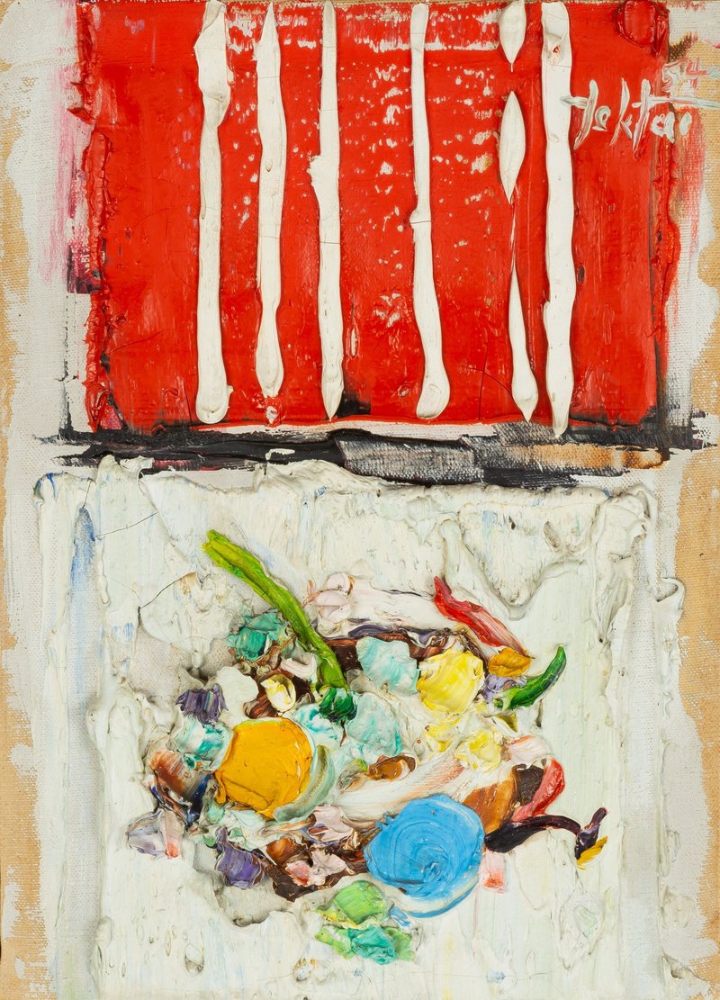 Manoucher Yektai, Abstract Still Life, 1954