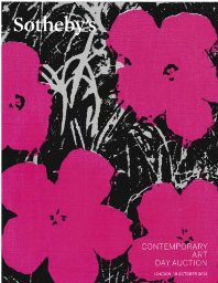 Contemporary Art - Day Auction