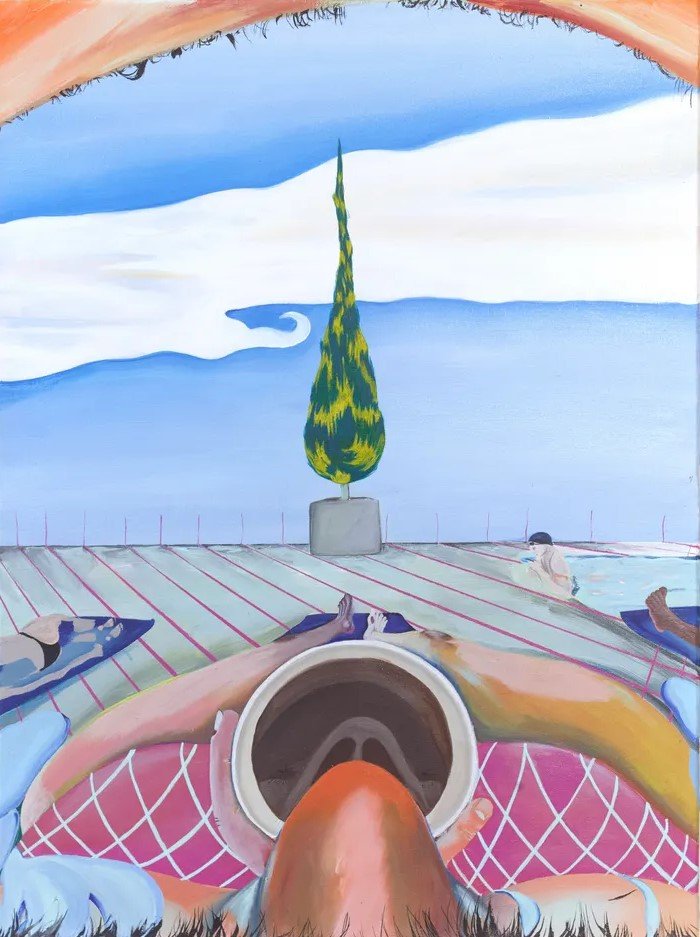 Sara Rahmanian, Coffee and Persian Cyprus, 2024