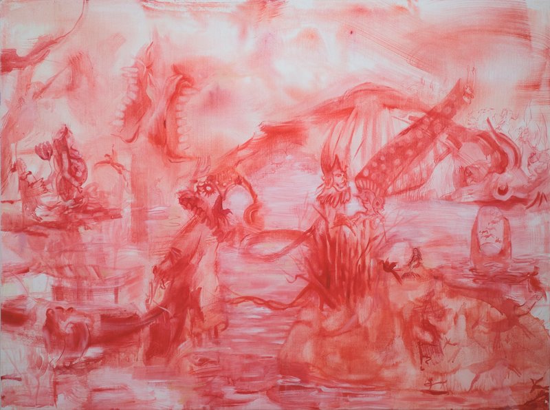 Saba Farhoudnia, Bleeding Stone, 2024