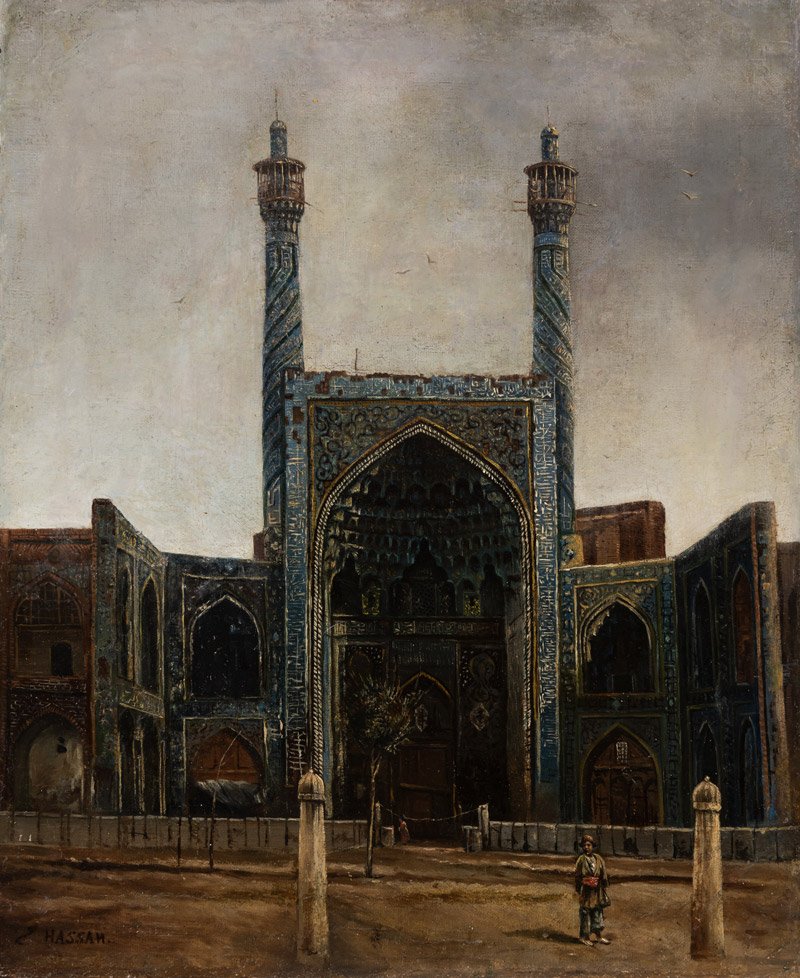 حسنعلی وزیری، مسجد امام اصفهان ، 1300