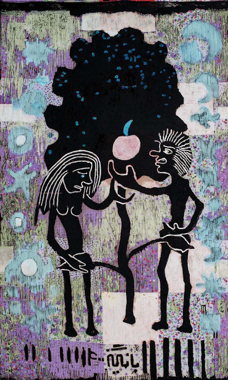 Reza Bangiz, Adam and Eve, 2021