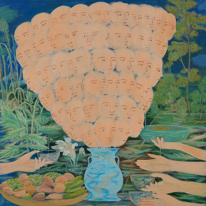 Zahra Nouri Zonouz, Heads and Hands l, 2026