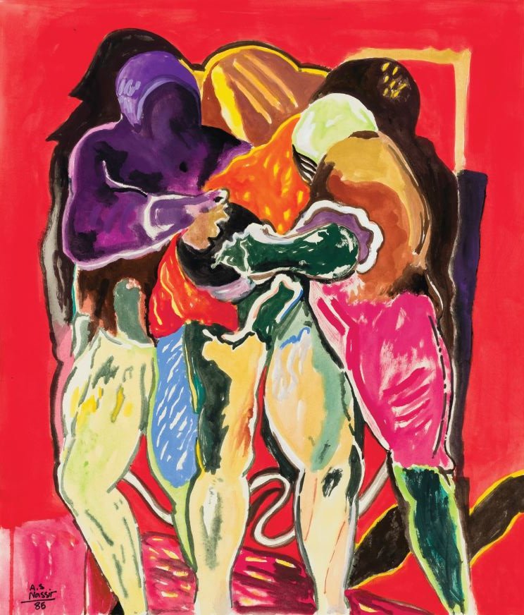 Ali Nassir, Untitled, 1985
