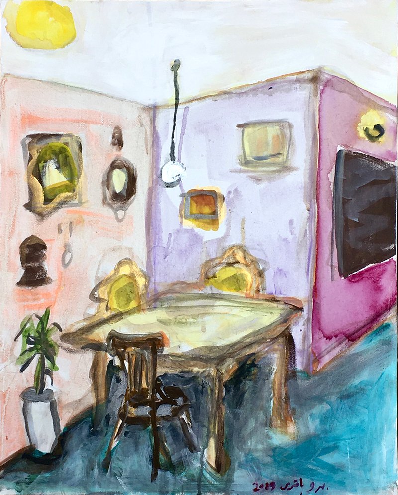 Behroo Bagheri, At Home I, 2020
