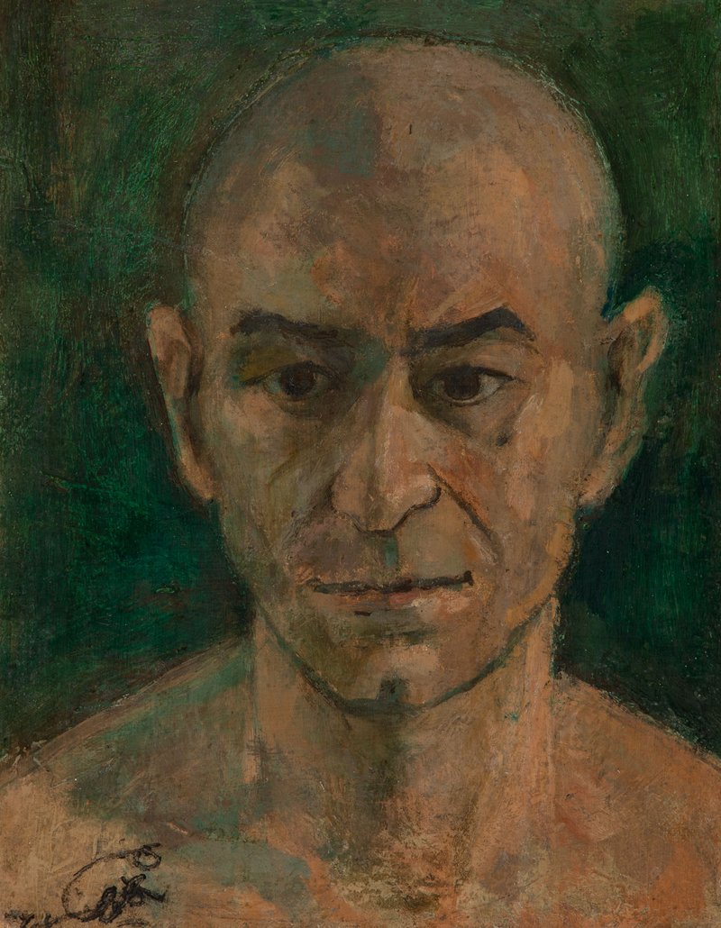 Changiz Shahvagh, Self-portrait, 1967