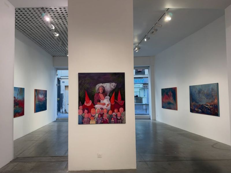 Love Beyond Silence, Installation view.