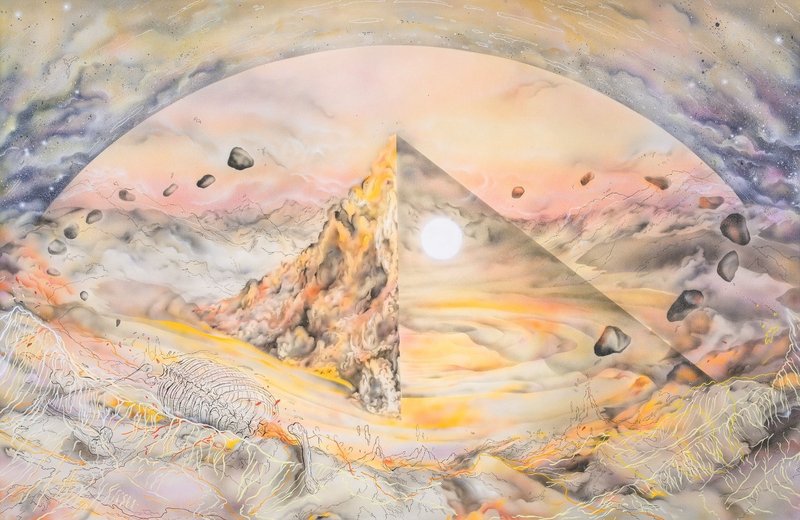 Maryam Farshad, Time Flowed on Golden Peak