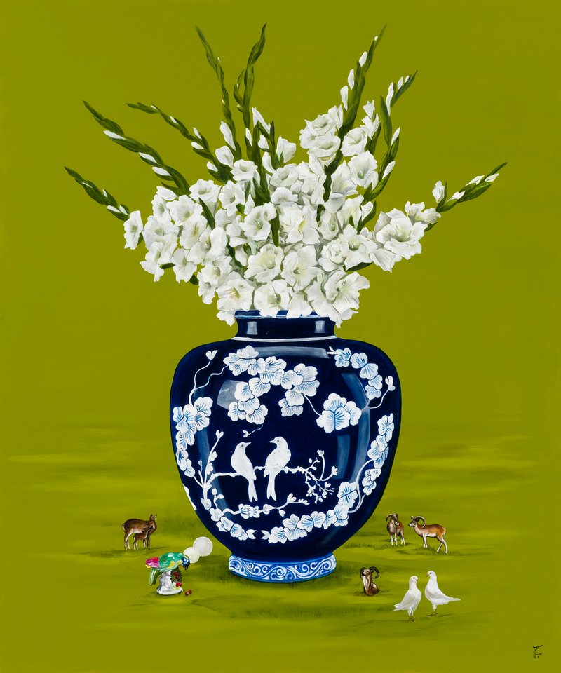Mahsa Tehrani, Vase No.4, 2022