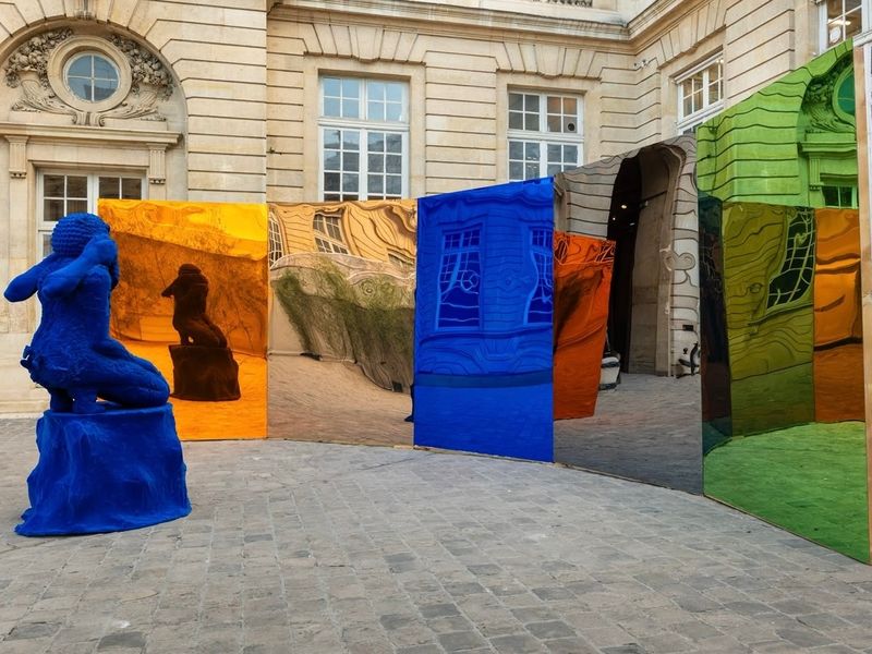 Installation view.