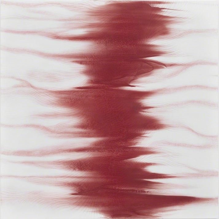 Shirazeh Houshiary, Arrow of Time, 2018