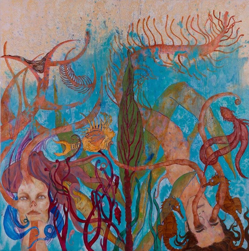 Faxteh Shamsian, The Blue Blood, 2019