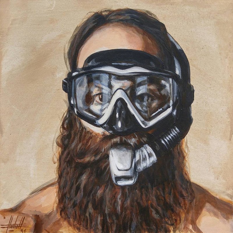 Arash Emdadian, Time to Go Diving, 2015