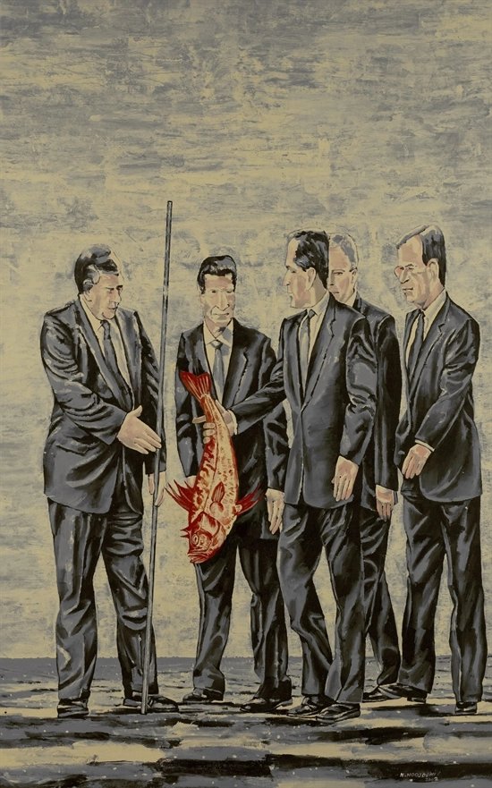 Nikzad Nodjoumi, On the Outside, 2002