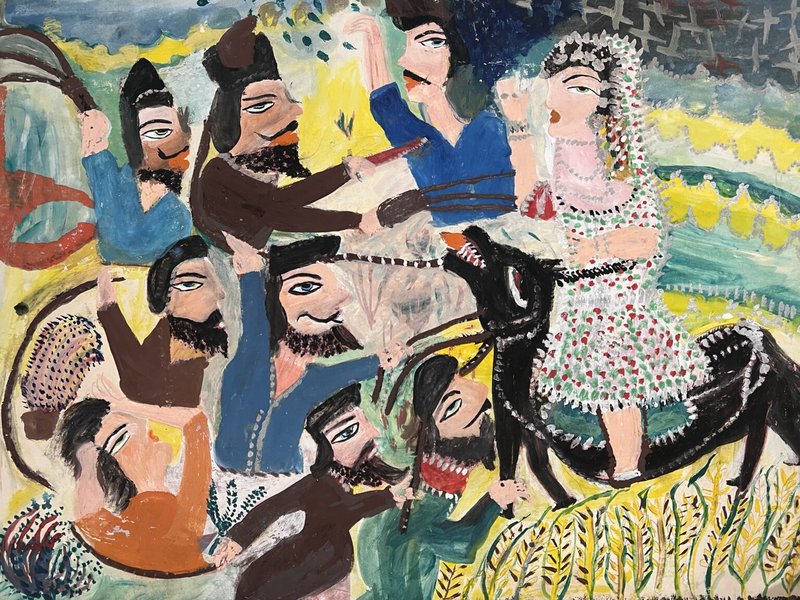 Mokarameh Ghanbari, Untitled, 1990