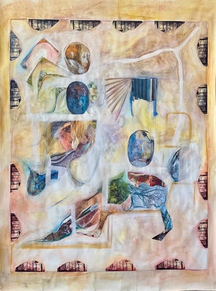Atousa Bandeh, Paths diverging to the studio, 2024