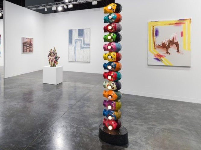 Installation view.