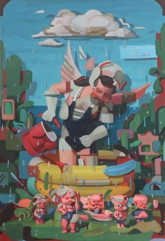 Saeed Chalangar, Untitled, 2024