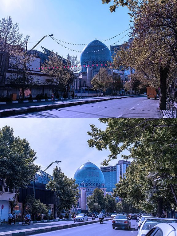 Fatemeh Khajeh Nouri, Shariati Street, 2021