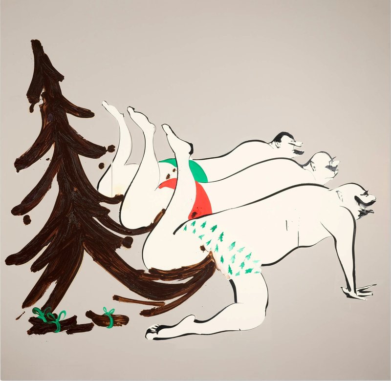 Tala Madani, Brown Christmas, 2012