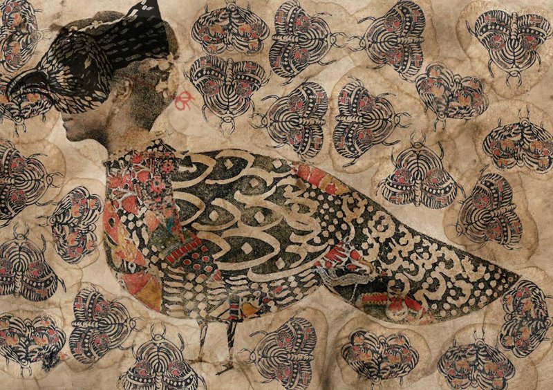 Mohammad Barrangi, Masked Peacock, 2020
