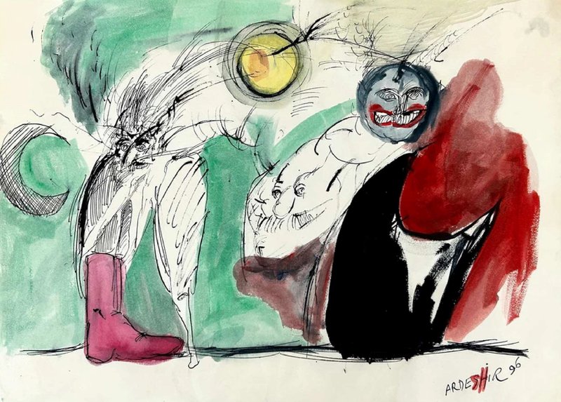 Ardeshir Mohassess, Untitled, 1996