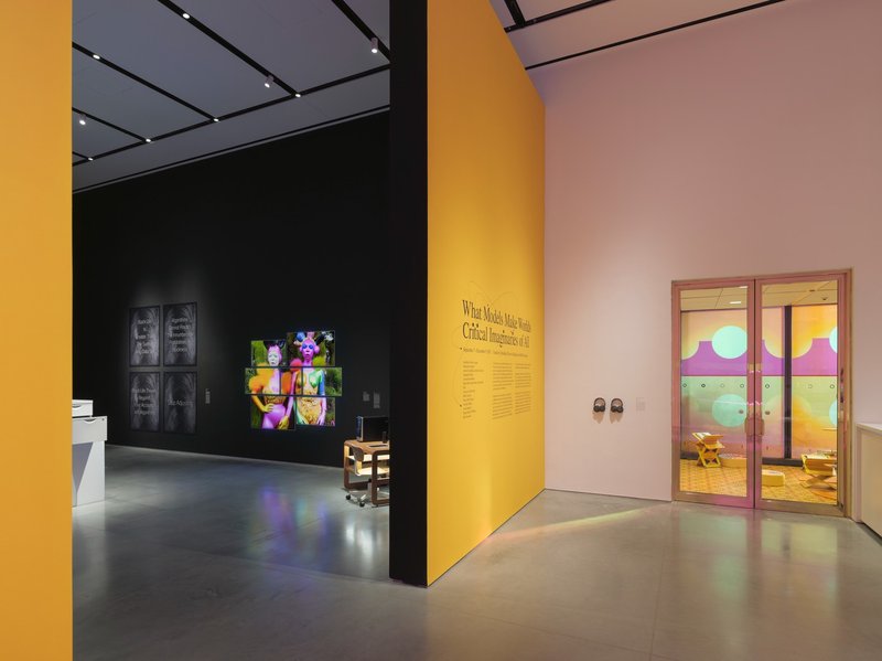 What Models Make Worlds: Critical Imaginaries of A.I., installation view