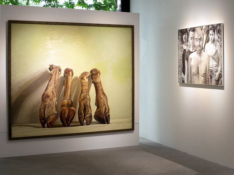 Golestan, installation view