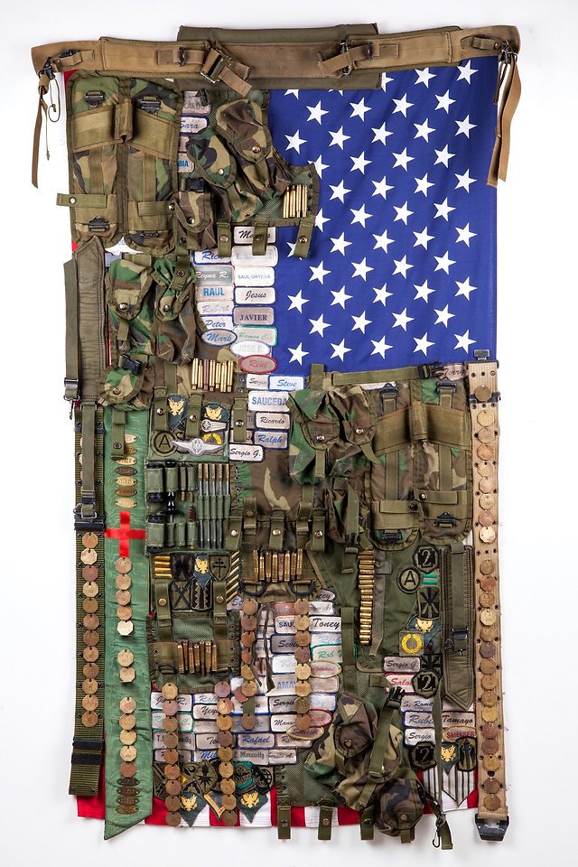 Sara Rahbar, Flag#12/ Land of Opportunity, 2013